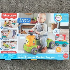Fisher-Price 4-in-1 Farm to Market Tractor